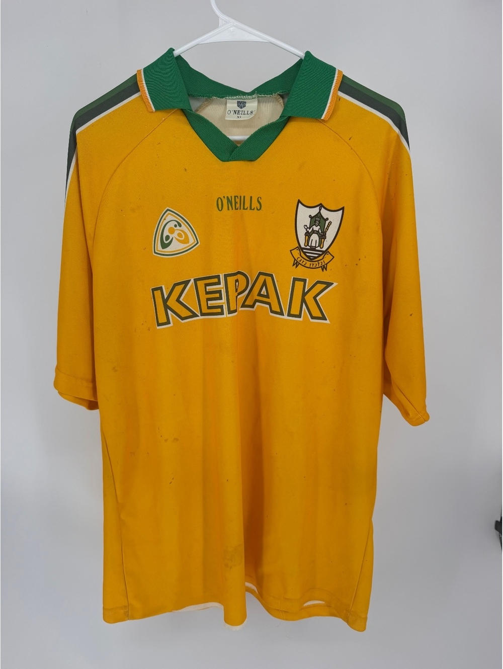 Vtg 1998-99 Meath GAA O’Neills Kepak An Mhí Gaelic Football Jersey XL Ireland